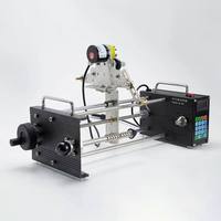 Machine d'enroulement parallèle CNC entièrement automatique avec compteur de mètres pour le bobinage de lignes de pêche et de fils, entraînement motorisé haute précision