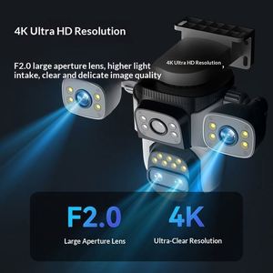Cámara de Seguridad WiFi para Ventana, 2.4/5 GHz, 3MP, Cámara Dahua 4MP, CCTV Analógica, 180 Grados, Cámaras BNC, Reproductor de Tarjetas, Audio Bidireccional - Product Image 3
