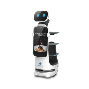 2025 thiết kế mới t10s điều hướng thông minh hoàn toàn tự động phân phối thực phẩm robot với 40kg tải trọng IP54 - Product Image 2