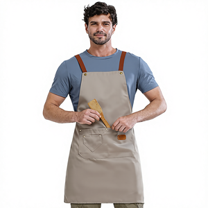 Delantal de Lona Impermeable Personalizado - Resistente al Aceite, Ajustable y Lavable para Carpintero, Barista, Camarero y Cocina - Product Image 1