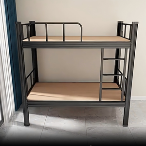 Lit superposé en métal robuste et moderne, gain de place, structure en acier solide pour adultes, dortoirs, écoles, hôtels et auberges - Product Image 2