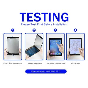 Pantalla LCD Original al por Mayor para <span class=keywords><strong>iPad</strong></span> 2 <span class=keywords><strong>A1395</strong></span> A1396 A1397, Repuesto de Pantalla Interna, Piezas de Reparación de Buena Calidad - Product Image 2
