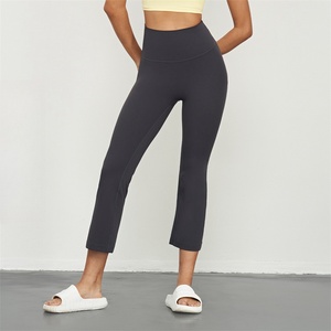 Femmes été haute élastique <span class=keywords><strong>Yoga</strong></span> fusées Nude <span class=keywords><strong>Micro</strong></span> pantalon strass XL taille haute pêche hanche taille serrée <span class=keywords><strong>Yoga</strong></span> pantalon Spandex Nylon - Product Image 4