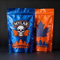 Sacs en Mylar personnalisés anti-odeur, sachets stand-up pour aliments lyophilisés, bonbons et gommes, emballage 3,5g 14g
