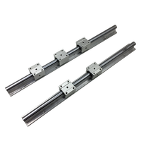 Venta superior Rodamientos de eje de bolas de riel de movimiento lineal Rodillo deslizante Guía de rodamiento lineal SBR30UU 1200mm
