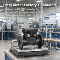 Flowmeter Tanpa Bagian Bergerak dengan Jalur Bebas Aus dan Akurasi Stabil untuk Meter Air Cerdas Ultrasonik Penghitungan Biaya Air Massal.