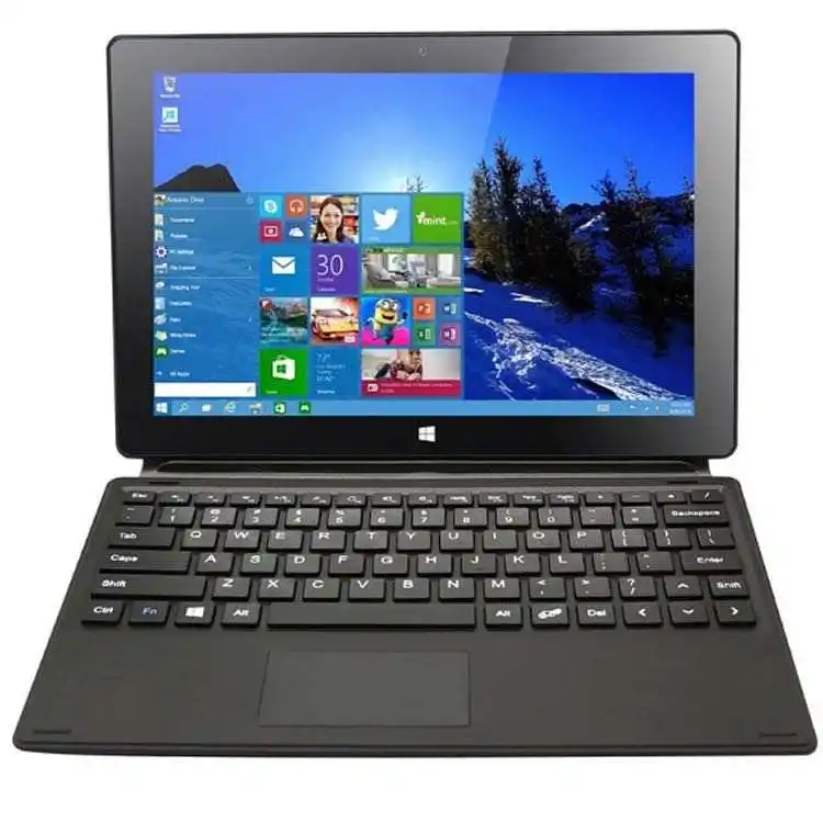 2023 mais novo 10.1 polegada J4125 2 em 1 Win11 tablets 16GB 128GB Dual Camera Notebook Computador Tablet PC Educação Janela laptop