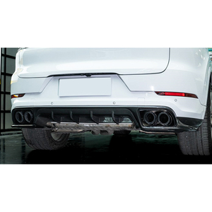 Protector de Parachoques Trasero de Fibra de Carbono Tecat para Cayenne, Modificación y Mejora de Automóviles 2018-2023 - Product Image 5
