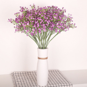 Offerta Speciale: 3 Rami con 90 Fiori <span class=keywords><strong>di</strong></span> Gypsophila, Decorazione Nuziale, Fiori Artificiali in <span class=keywords><strong>Plastica</strong></span> - Product Image 4