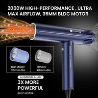 2000W Sèche-Cheveux Haute Vitesse Professionnel Plasma Salon Léger Séchage Rapide Marque Privée