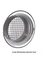 Grille d'aération en acier inoxydable 304, grande grille d'évacuation à mailles larges pour l'aération de l'air frais dans la cuisine et la salle de bain
