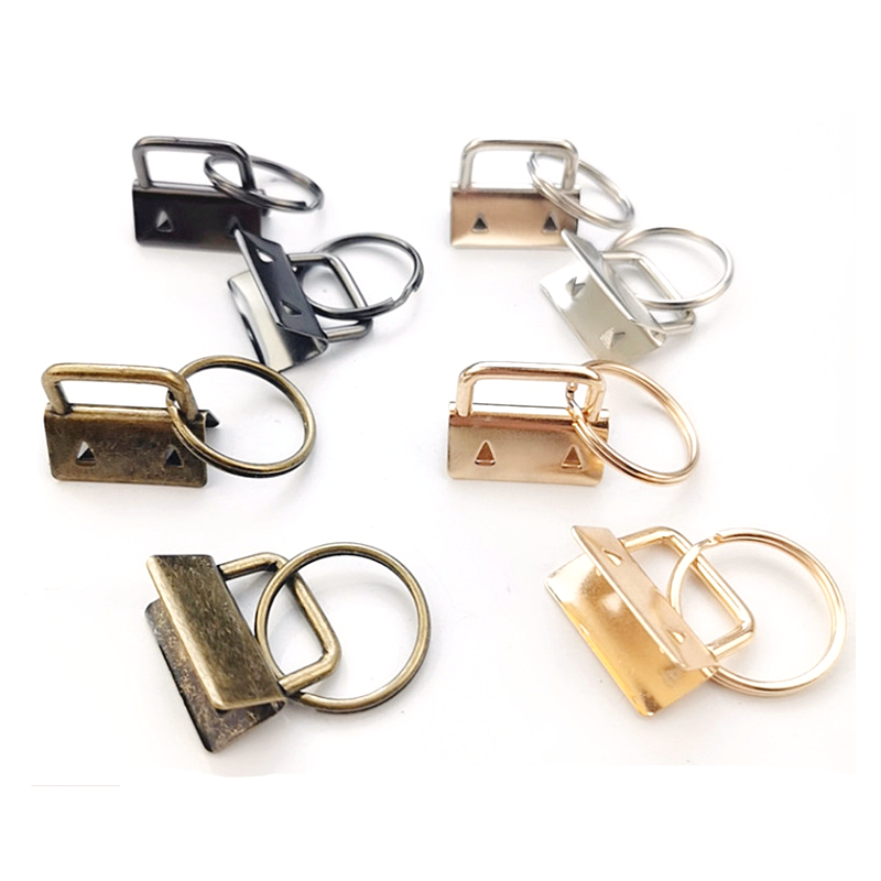 1 Inch Key Phần Cứng Clip Kẹp Móc Chìa Khóa Vòng Tay Phần Cứng Với Vòng Chìa Khóa Cho Túi Key Dây Buộc Ba Lô Vải Dây Đeo