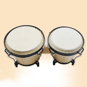 Bongó de Percusión Orff al por Mayor, Bongó de Madera para Adultos, Instrumento Musical, Juguete Educativo Musical para Niños - Product Image 2