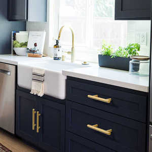 Tiradores de puerta de armario con barra en T para muebles, tiradores de acero inoxidable, tiradores de cajón de cocina - Product Image 5