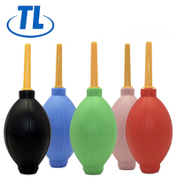 Souffleur d'air en silicone pour appareil photo, ampoule soufflante multicolore pour le nettoyage des objectifs d'appareil photo et des instruments de laboratoire