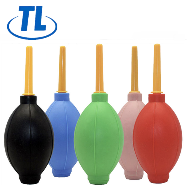 Silicone Camera Air Blower, Multi Color Dust Blower Bulb for Camera Lens Lab Instrument Dust Cleaning