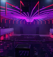 Barres LED rigides programmables à profilés aluminium sur mesure, DMX/SPI, pour éclairage de scène DJ, piste de danse et décoration de fête