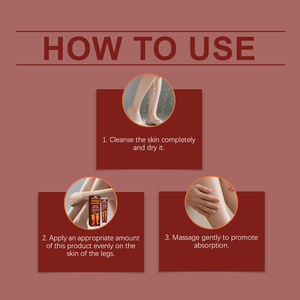 Nueva crema de relajación de venas de meridianos de piernas calma los vasos sanguíneos antivarices elimina la vasculitis crema de masaje de enfermería - Product Image 5