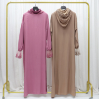 Vente en gros – Nouvelle Abaya islamique oversize de qualité supérieure pour femme, robe musulmane Jilbab Abaya une pièce à manches chauve-souris pour femmes
