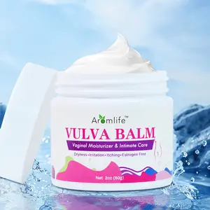 Vulva balsamo crema idratante yoni vaginale per la cura delle donne secchezza prurito bruciore arrossamento e irritazione nelle donne all'ingrosso
