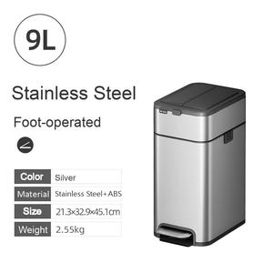 Contenedor <span class=keywords><strong>de</strong></span> <span class=keywords><strong>Basura</strong></span> con Sensor Inteligente <span class=keywords><strong>de</strong></span> Apertura por Pedal para la Recolección <span class=keywords><strong>de</strong></span> Residuos Domésticos - Product Image 2