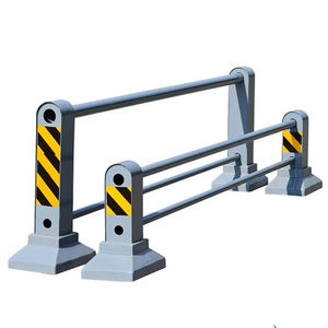 Barrières de chantier de sécurité routière temporaires à longueurs personnalisables, non réfléchissantes, pour la circulation routière, garde-corps de route - Product Image 2