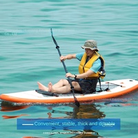 Planche de surf gonflable portable pour adultes, stand-up paddleboard, ski nautique de course