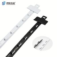 YIWANG Métal Supermarché Accrocher Merchandising Bandes Affichage Clips Bandes