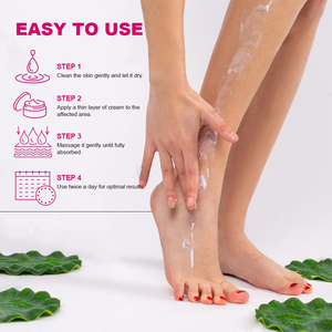 Crema per Piedi Biologica OEM/ODM Etichetta Privata, Idratante all'Urea, Riparazione Pelle Secca, Riparazione Talloni Screpolati, Crema per Mani <span class=keywords><strong>e</strong></span> Piedi - Product Image 6