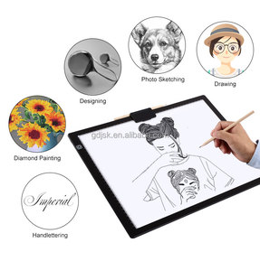 Tablette lumineuse LED Elice New A3, outil de dessin et de calligraphie, tablette lumineuse A3-D36 à intensité réglable - Product Image 1