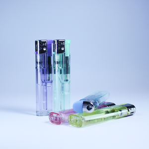 Pemantik rokok elektronik sekali pakai bersertifikat ISO9994 pemantik api plastik Gas butana warna-warni untuk bisnis grosir pabrik - Product Image 4