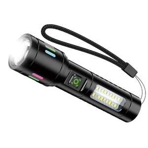 High Brightness <b>Rechargeable</b> <b>Flashlight</b> KSC 1578 LED Torch With Strap For Outdoor Use - Product Image 3