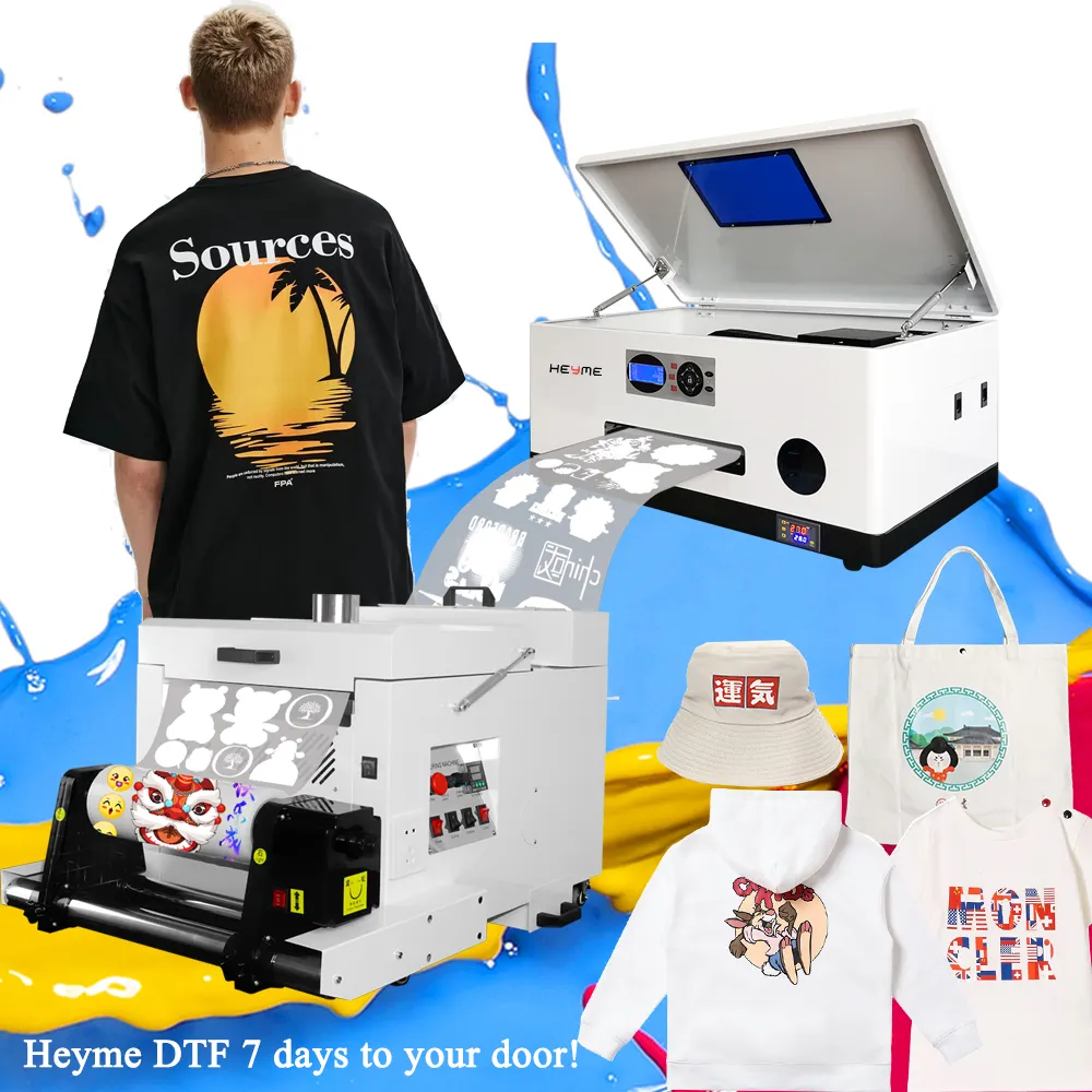 Customization Attractive Price New Type Portable T Shirt Printer A3 size tshirt printing machine