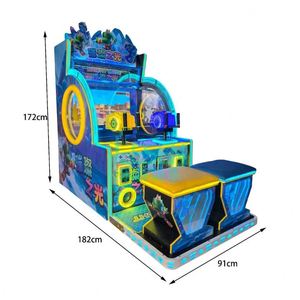 Machine de jeu d'arcade pour enfants à monnayeur, tir à l'eau, 2 joueurs, pour parc d'attractions intérieur - Product Image 5