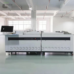 เครื่องพิมพ์ดิจิทัลอัตโนมัติเต็มรูปแบบความแม่นยำสูงแบบพิมพ์ครั้งเดียวสำหรับพัดกระดาษเปล่าและแก้วกระดาษ - Product Image 2