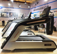 Caminadora Motorizada de Lujo con Pantalla LCD, Máquina de Ejercicio Físico, Caminadora Eléctrica Comercial para Gimnasio