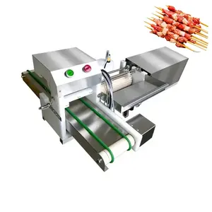 Hete Verkoop Bbq Maken Machine Spies Vlees/Kip Rundvlees Lamsvlees Scheefmachine Kebab Machine