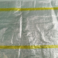 Sac en plastique tissé transparent PP de 25 kg et 50 kg pour l'emballage des pommes de terre, des oignons, des fruits et des légumes