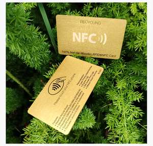 Nichen một nhà máy bán buôn NFC châm ngòi 18000-6 gỗ thẻ thông minh cộng với chip gỗ tự nhiên đầy đủ màu sắc Bạch Dương thẻ truy cập - Product Image 3