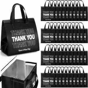 Sac isotherme personnalisé pour la livraison de repas à emporter et les courses - Product Image 1
