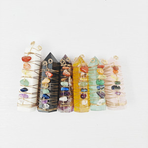 New Product Crystals Healing <strong>Stones</strong> Seven <strong>Chakras</strong> Point for Gift or Home Decoration - Product Image 3