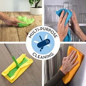Paño de cocina de microfibra de 30x30cm personalizado al por mayor trapo cuadrado tejido por urdimbre absorbente para limpieza de coches - Product Image 3