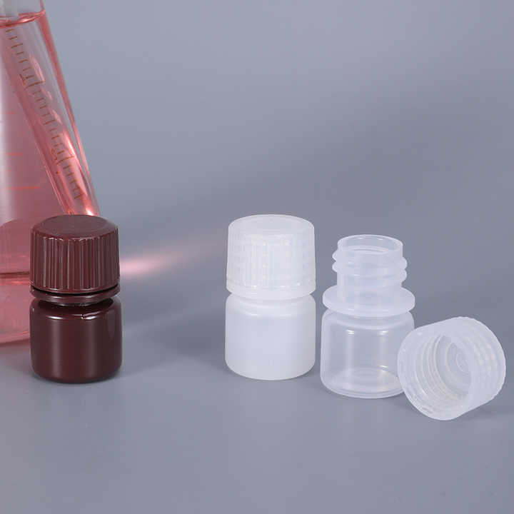 Bottiglia Da Laboratorio Vetro 500ml Con Tappo Blu GL45 - Per Reagenti E Conservazione Liquidi - Foto 8