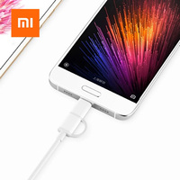 Câble de charge Xiaomi Micro-USB vers type-c 2 en 1 1 1m