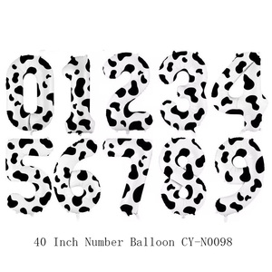 Globo de Número de <span class=keywords><strong>40</strong></span> Pulgadas de Gran Venta, Globos Grandes de Helio Metálico para Decoración de Fiestas de Cumpleaños y Bodas - Product Image 2