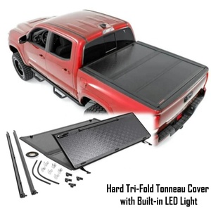 Cubierta Rígida Plegable en Tres Partes para HILUX/TACOMA/<span class=keywords><strong>TUNDRA</strong></span>/RANGER/F150/DODGE RAM/SILVERADO/AMAROK/TRITON/D-MAX/NAVARA FRONTIER/Sierra - Product Image 1