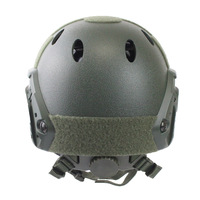 Casque tactique léger et rapide pour l'extérieur avec doublure EVA/EPP, en ABS, pour jeu CS, avec trous