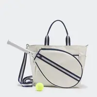 Convertible Stripe Tennis Tote: Women's Designer Tote Bags