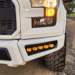 Feux de jour pour pare-chocs avant Ford F-150 Raptor 2017-2020, paire LED - Product Image 1