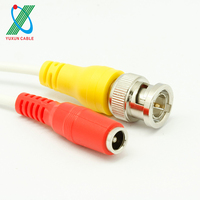 Cable Bnd Dc prefabricado 50 pies 100 pies 150 pies 200 pies 1000 pies Cable CCTV con audio
